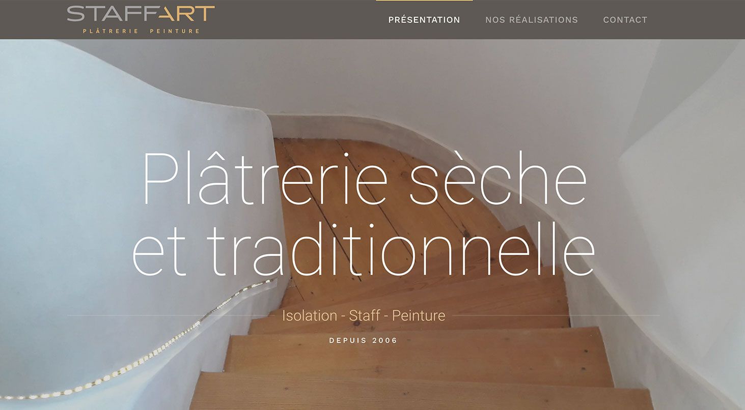 STAFF'ART Platrerie traditionnelle à Toulouse