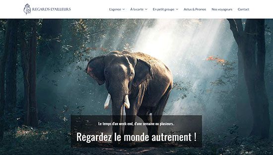Création de site pour une Agence de voyage à Bordeaux